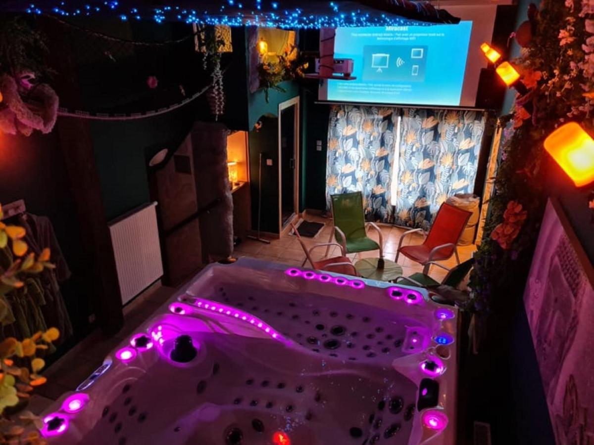 Villa Maelio Jacuzzi Sauna Et Salle De Jeux - Privatif Saint-Maurice  외부 사진